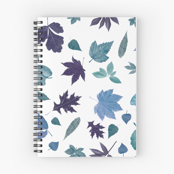 Item preview, Pattern "Blue autumn leaves" designed and sold by AnnaMitina.