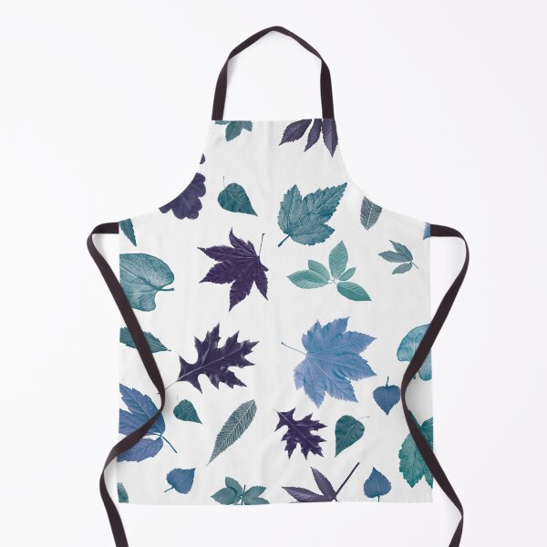 Item preview, Pattern "Blue autumn leaves" designed and sold by AnnaMitina.
