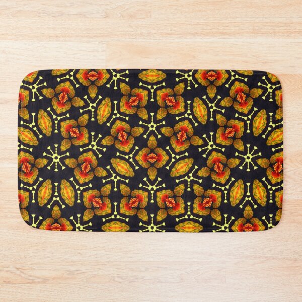 Item preview, Stunning Red Black and Yellow Geometric Penrose Seamless Pattern designed and sold by protegra.