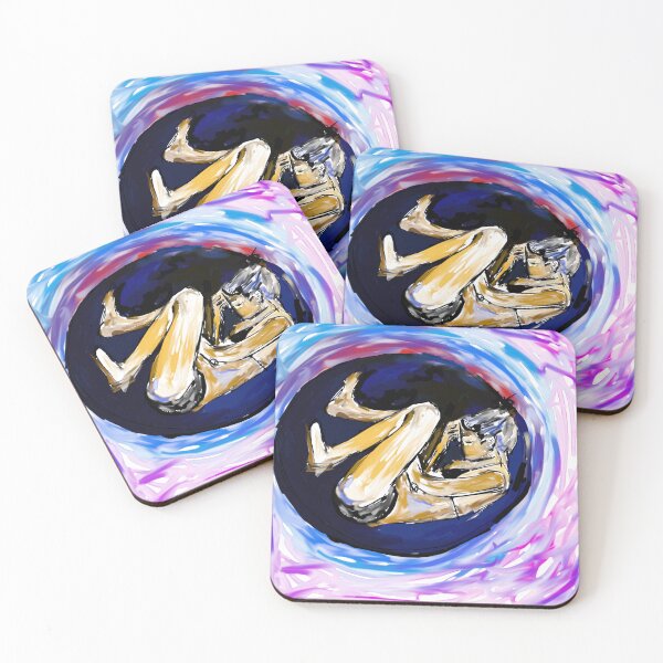 Item preview, Conceptual art of a woman curled up in a fetal position in the water designed and sold by KARTICK DUTTA.