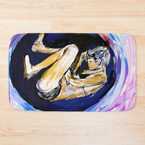 Item preview, Conceptual art of a woman curled up in a fetal position in the water designed and sold by KARTICK DUTTA.