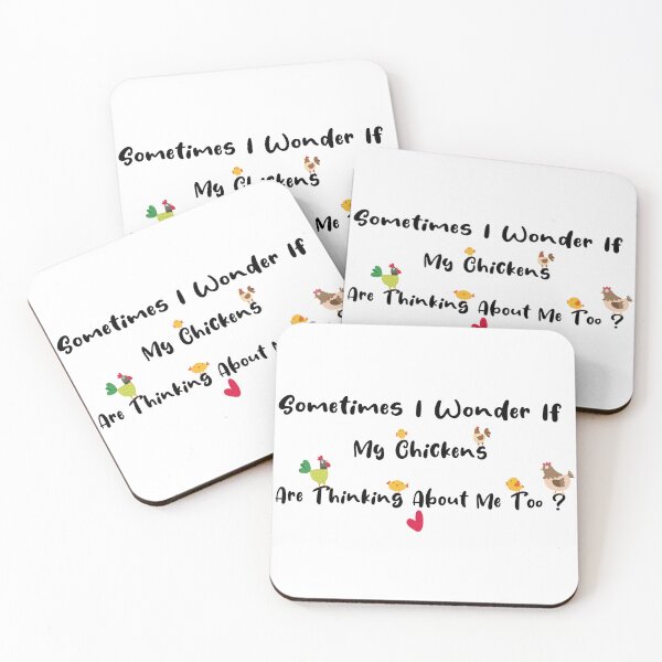 Item preview, Sometimes I Wonder If My Chickens Are Thinking About Me Too designed and sold by Zlig Zlag ★★★★★.