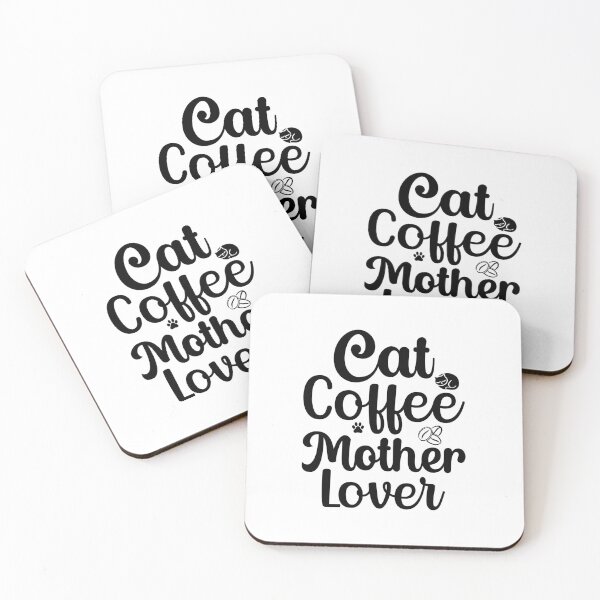 Item preview, Cat coffee mother lover designed and sold by 1PRINTORA1.