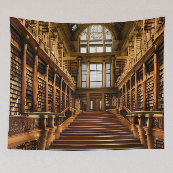 Item preview, Vintage Abandoned Library 4 designed and sold by sadconfusedmoon.