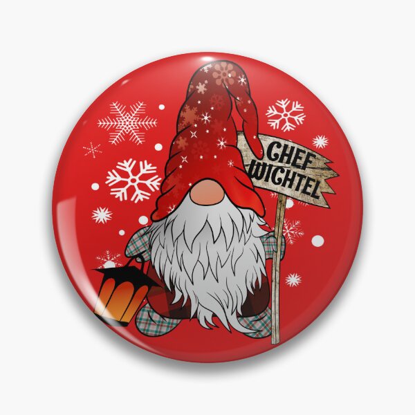 Item preview, Chief imp with snowflakes Christmas gnome designed and sold by Ascooepics.