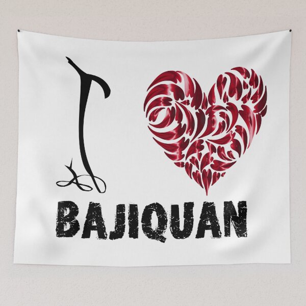 Item preview, Bajiquan T shirt Design I Love Bajiquan designed and sold by MartialArtsNerd.