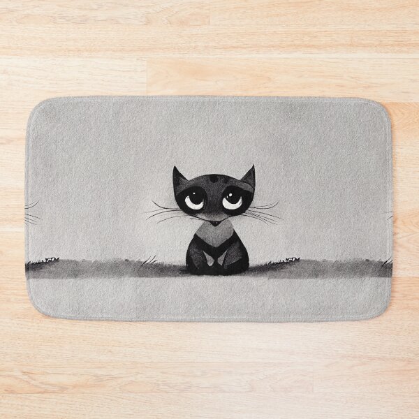Item preview, Cute Cat pattern 56 regular grid  designed and sold by KoolArtDistrict.