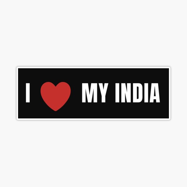 I-LOVE-INDIA--JAN Personalized Men's T-Shirt India