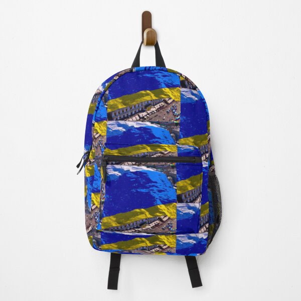 Item preview, Ukranian flag flying over square. Ukranian victory designed and sold by chyornayakoshka.