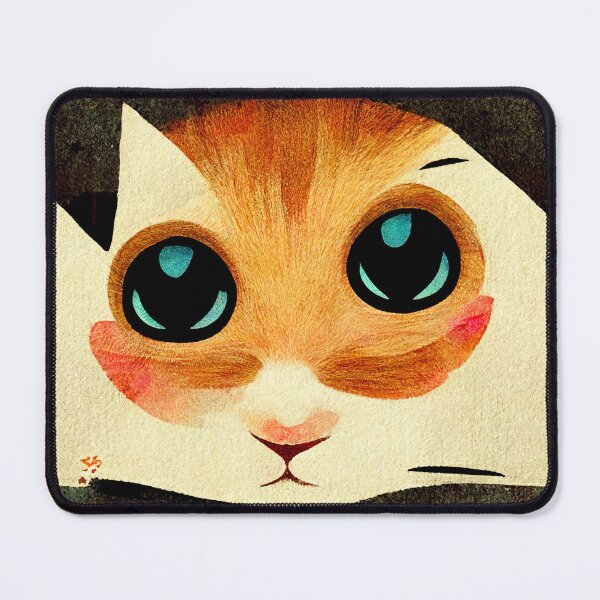 Item preview, Cute Cat pattern 48 regular grid  designed and sold by KoolArtDistrict.