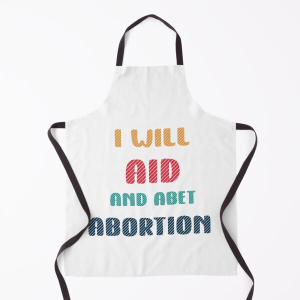 Item preview, I will aid and abet abortion quote fun colorful lettering designed and sold by vishalraifx.