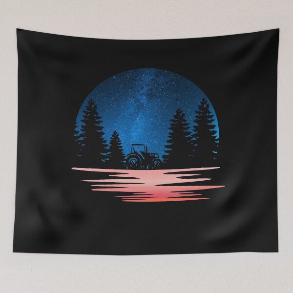 Item preview, Tractor Vintage Sky Art For Men Women Kids Funny Tractor Lovers Gift designed and sold by Thecitiesstore.