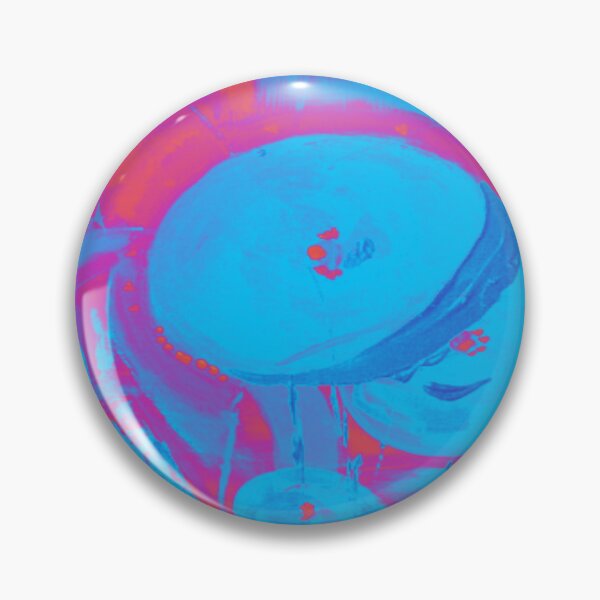 Item preview, Blue Flower Abstract Art designed and sold by mischiefmartian.
