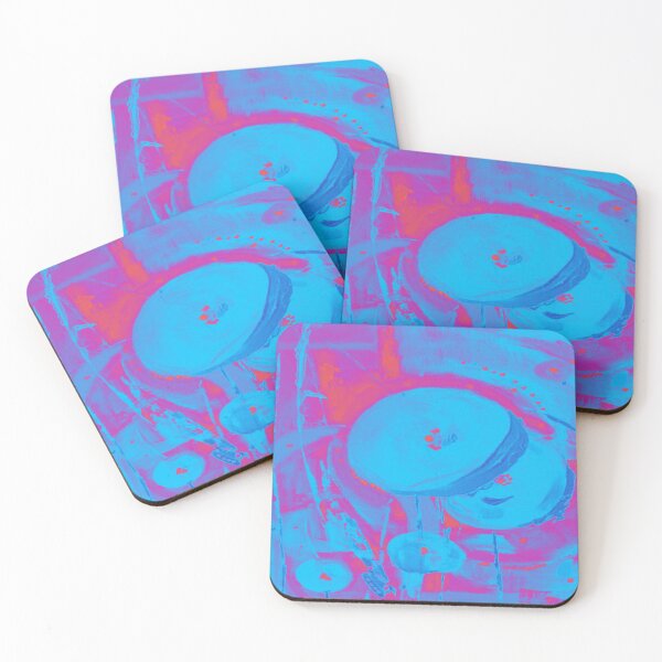 Item preview, Blue Flower Abstract Art designed and sold by mischiefmartian.