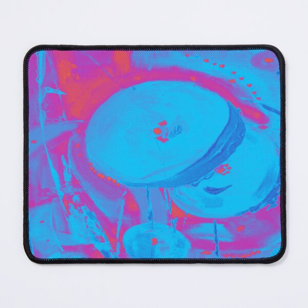 Item preview, Blue Flower Abstract Art designed and sold by mischiefmartian.