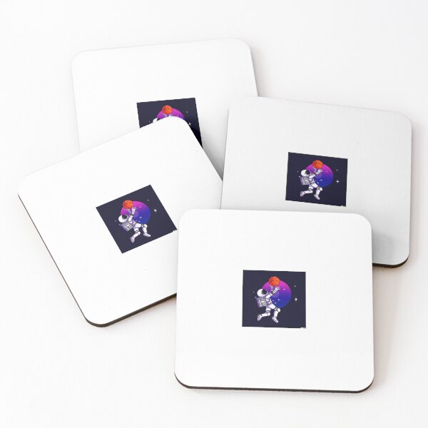 Item preview, Astronaut Playing Basketball in Space Anime designed and sold by thathoopworld.