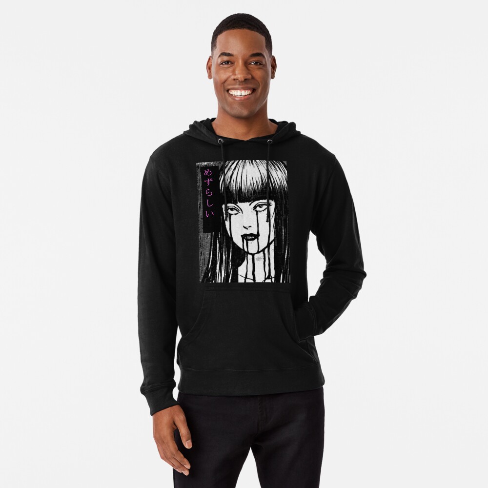 junji ito slug hoodie