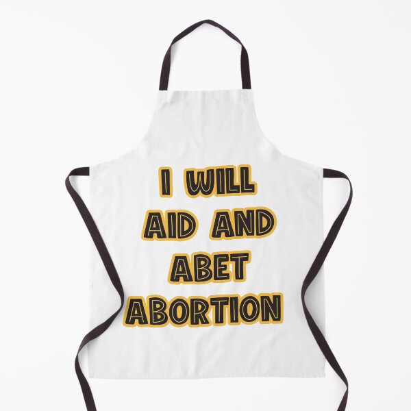 Item preview, I will aid and abet abortion quote fun cute lettering designed and sold by vishalraifx.