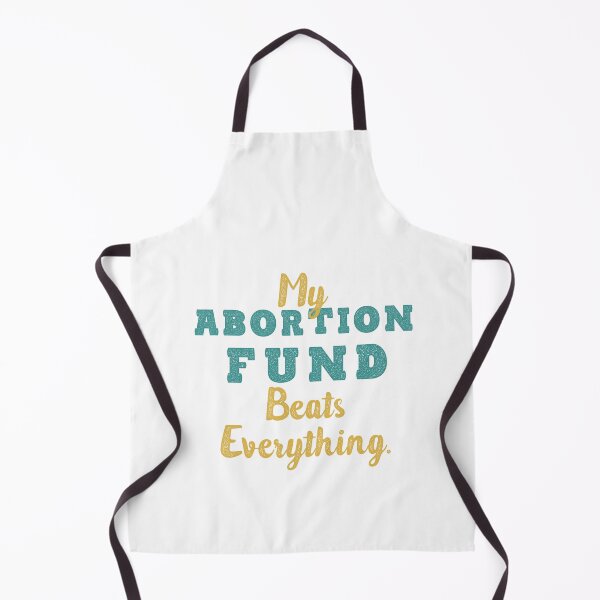 Item preview, My abortion fund beats everything quote mint and yellow color designed and sold by vishalraifx.