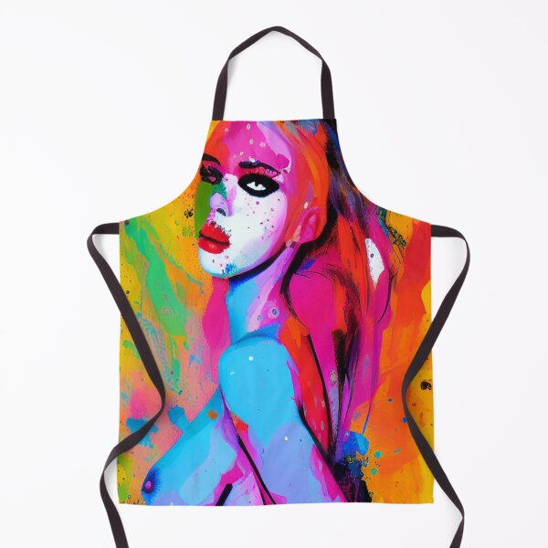 Item preview, Funky Sexy Colorful Hippie Popculture Popart Trippy Women designed and sold by ShopSunday.