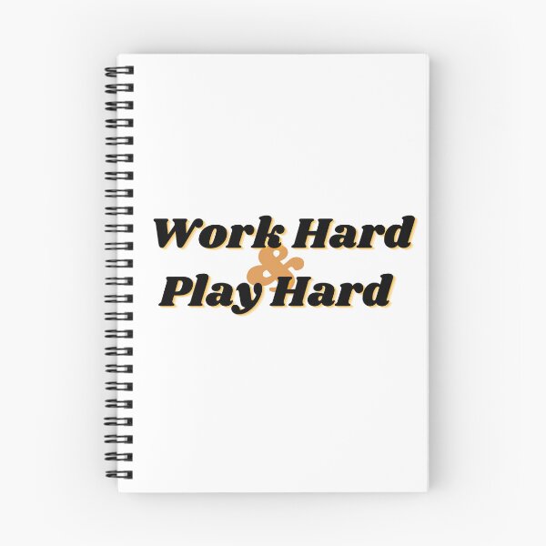 Item preview, Work Hard and Play Hard designed and sold by ArteTeoma.
