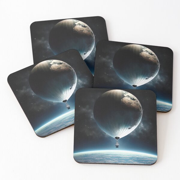 Item preview, Earth as a balloon in space designed and sold by RK - Shop.