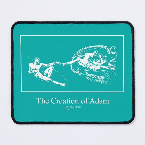 Item preview, 'The Creation of Adam' by Michelangelo Fine Art Illustration designed and sold by rpalesca.