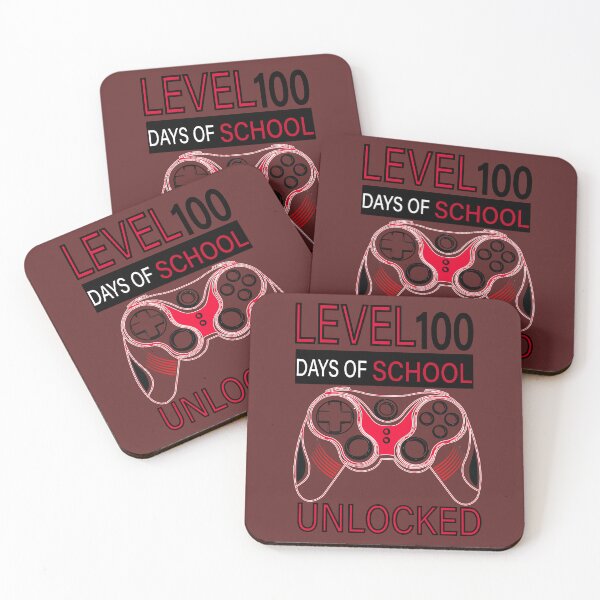 Item preview, Level 100 days of school unlockef designed and sold by Tilyasshop.