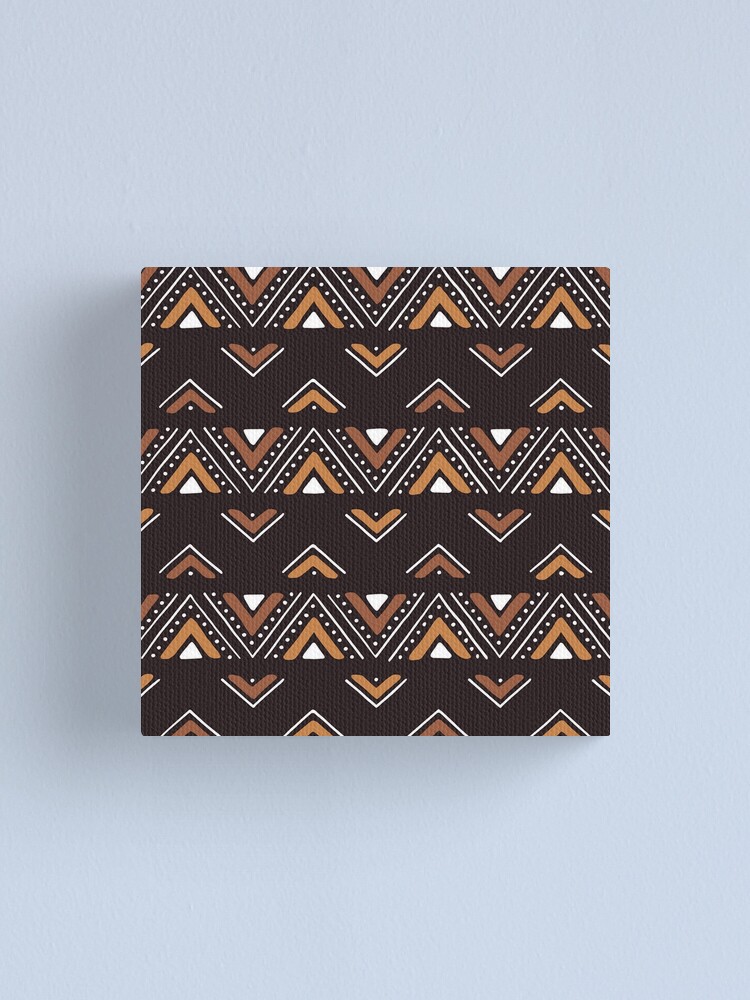 African Mudcloth Fabric / Bambara Mud Cloth / Bogolan Fabric From