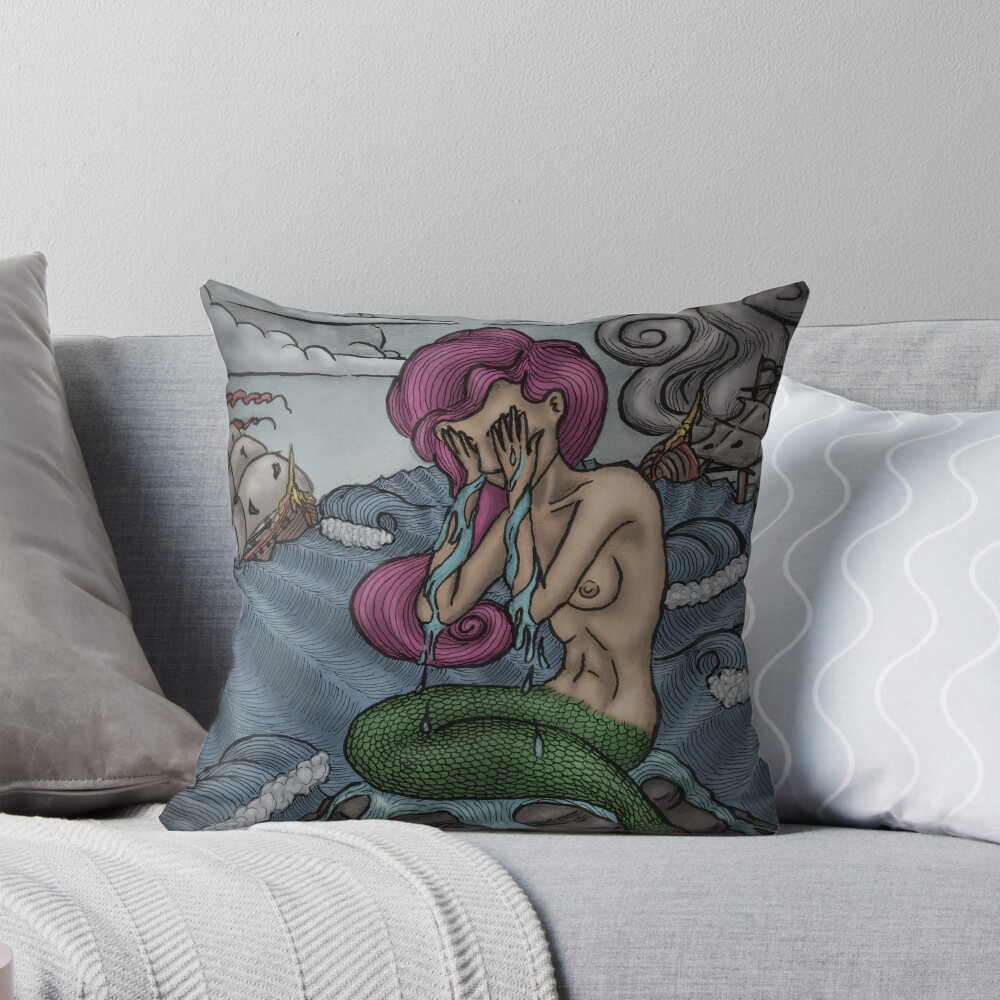 Item preview, Throw Pillow designed and sold by Ordovich.