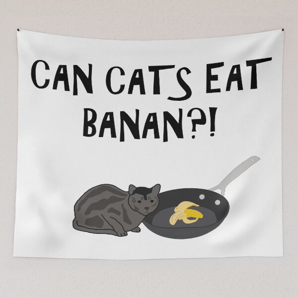 Item preview, Can Cats Eat Banan?! designed and sold by Punkinnonstop.