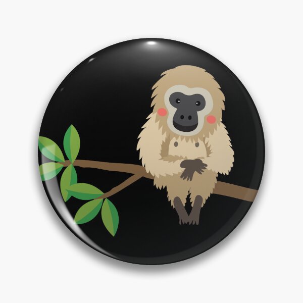 Item preview, Cartoon Monkey Sitting on a Branch designed and sold by PrintPortal.