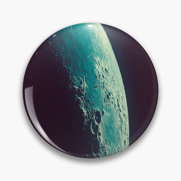 Item preview, moon side closeup dark space photography designed and sold by motivationlife7.