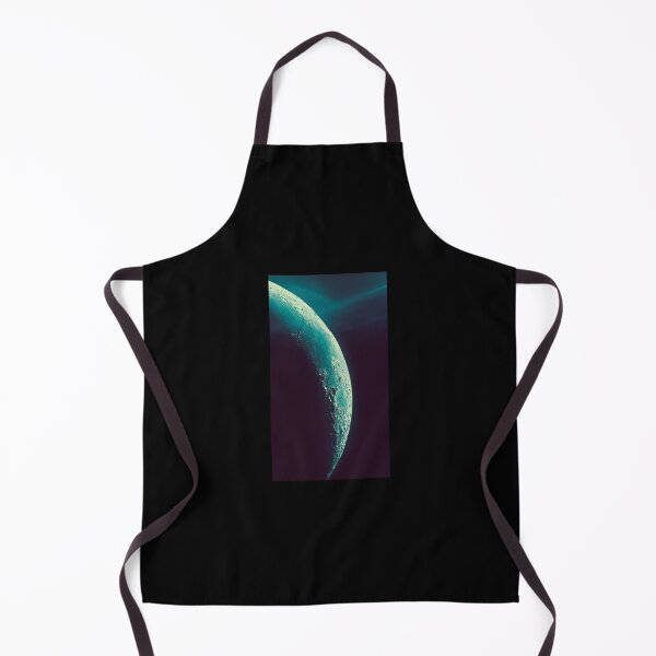 Item preview, moon side closeup dark space photography designed and sold by motivationlife7.