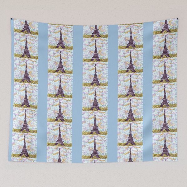 Item preview, Eiffel Tower Pointillism by Kristie Hubler designed and sold by kristiehubler.