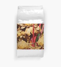 dried flowers Duvet Cover