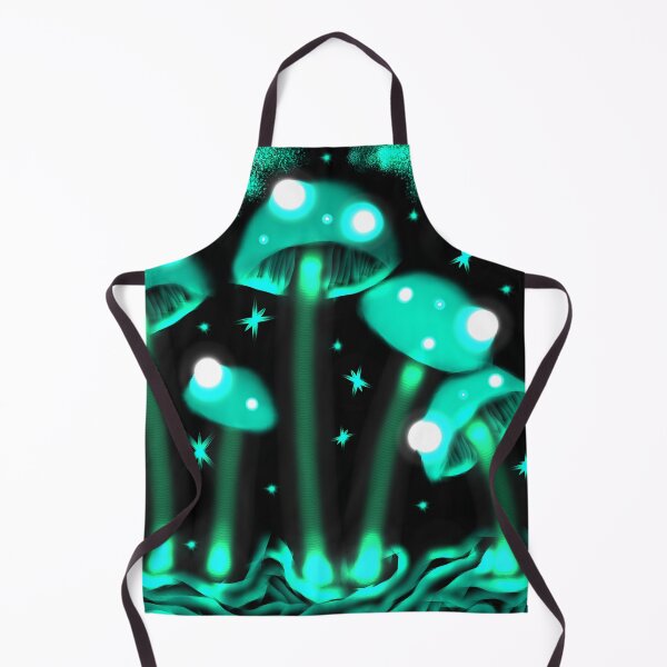 Item preview, Turquoise Mushrooms (MKW-DA.41) designed and sold by Katrina Morgan.