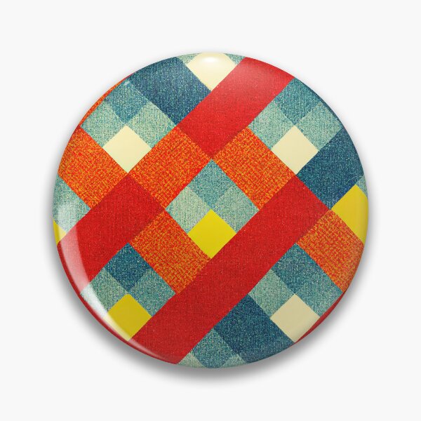 Artikelvorschau, Argyle in Rot, Blau und Gelb entworfen und verkauft von Patternifico.