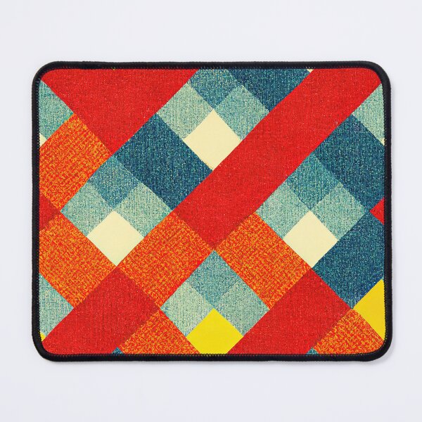 Item preview, Argyle en rojo azul y amarillo designed and sold by Patternifico.