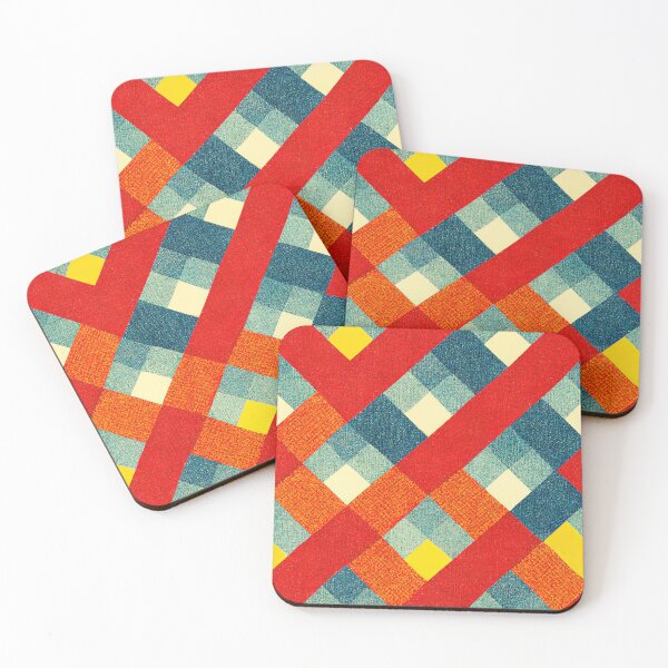 Item preview, Argyle in Red Blue and Yellow designed and sold by Patternifico.