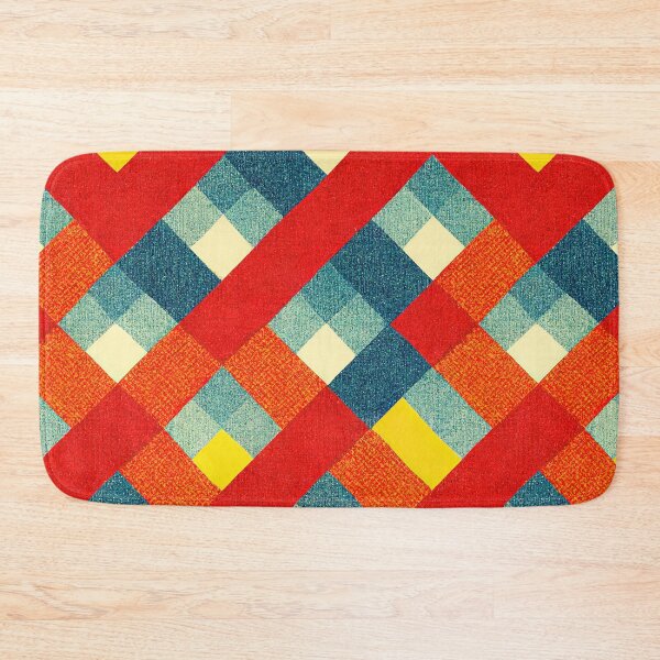 Item preview, Argyle in Red Blue and Yellow designed and sold by Patternifico.