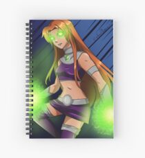 Starfire Teen Titans Spiral Notebook