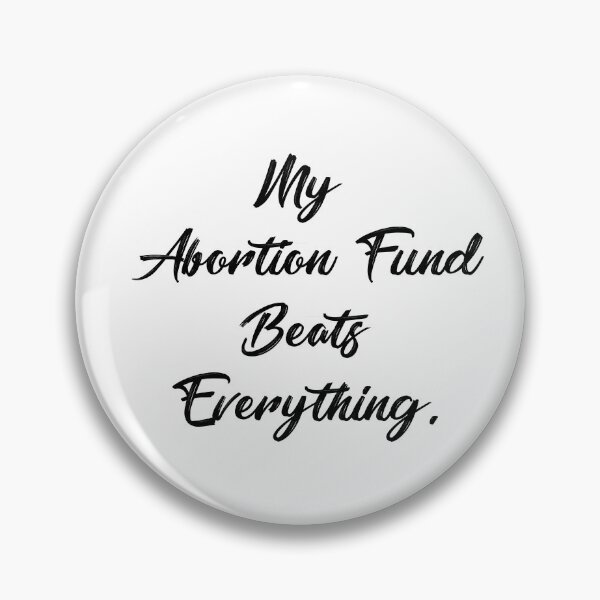 Item preview, My abortion fund beats everything quote lettering designed and sold by vishalraifx.