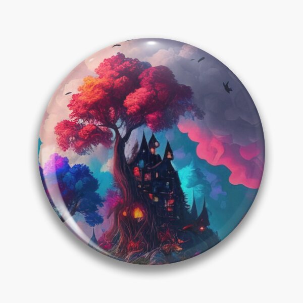Item preview, Small floating island in the sky illustration designed and sold by RK - Shop.