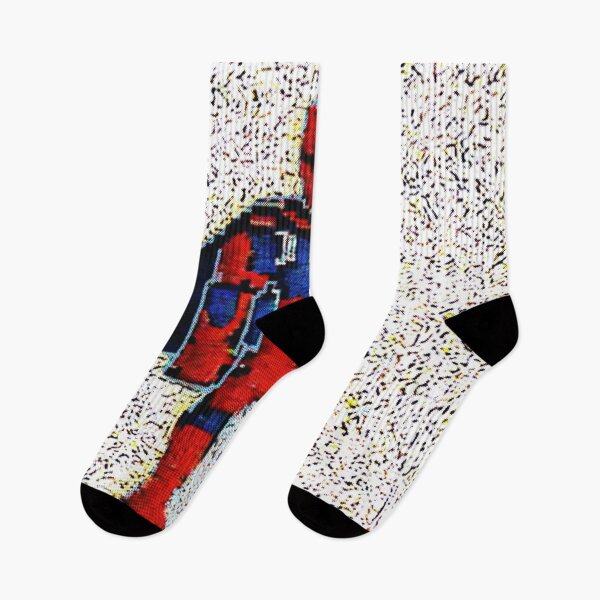 Item preview, Highly pixelated glitchy public domain superhero  designed and sold by spinolator.