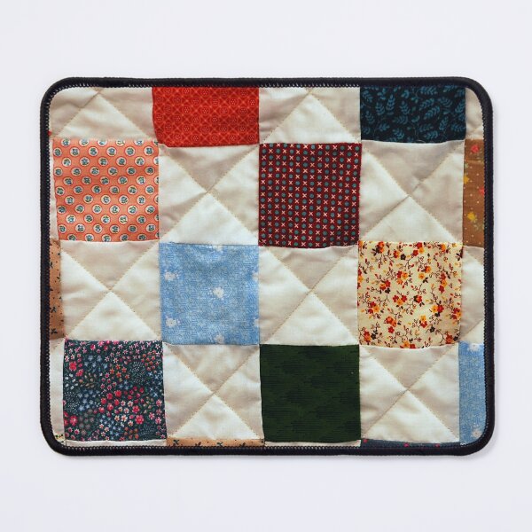 Item preview, Handmade Square Pattern Patchwork Design designed and sold by designforum1968.