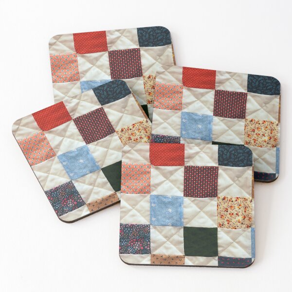 Item preview, Handmade Square Pattern Patchwork Design designed and sold by designforum1968.