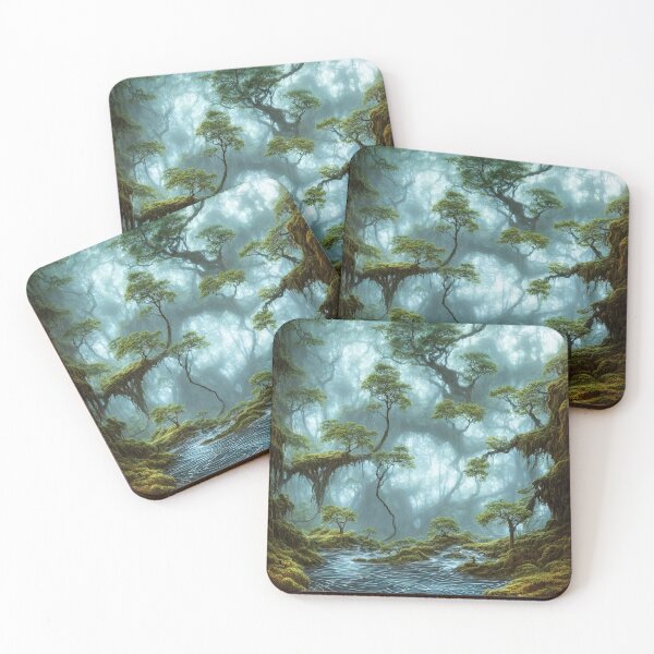 Item preview, The otherworldly aura of mystical trees designed and sold by mgtime.