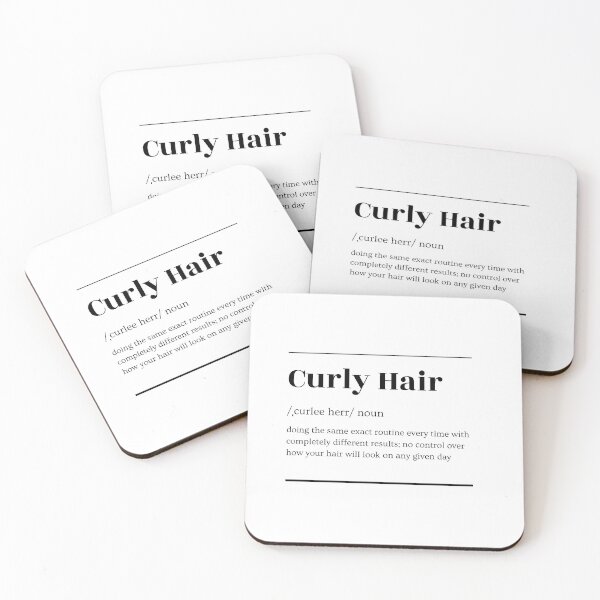 Item preview, Curly Hair Dictionary Definition designed and sold by marisascurls.