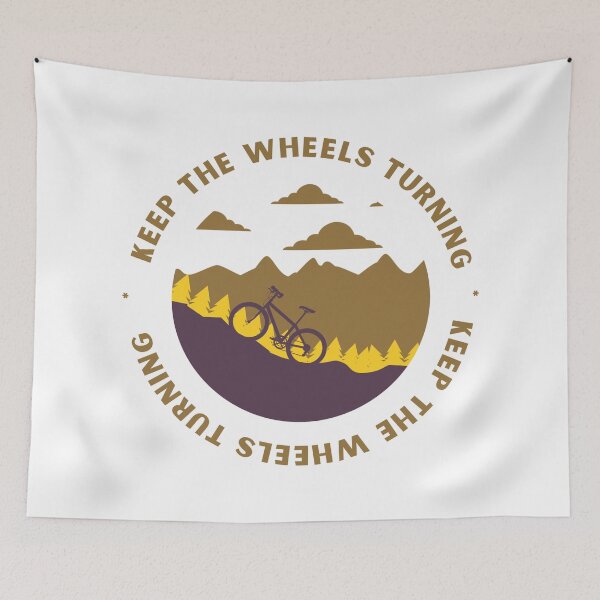 Item preview, Keep the wheels turning- Mustard designed and sold by studioarchive.